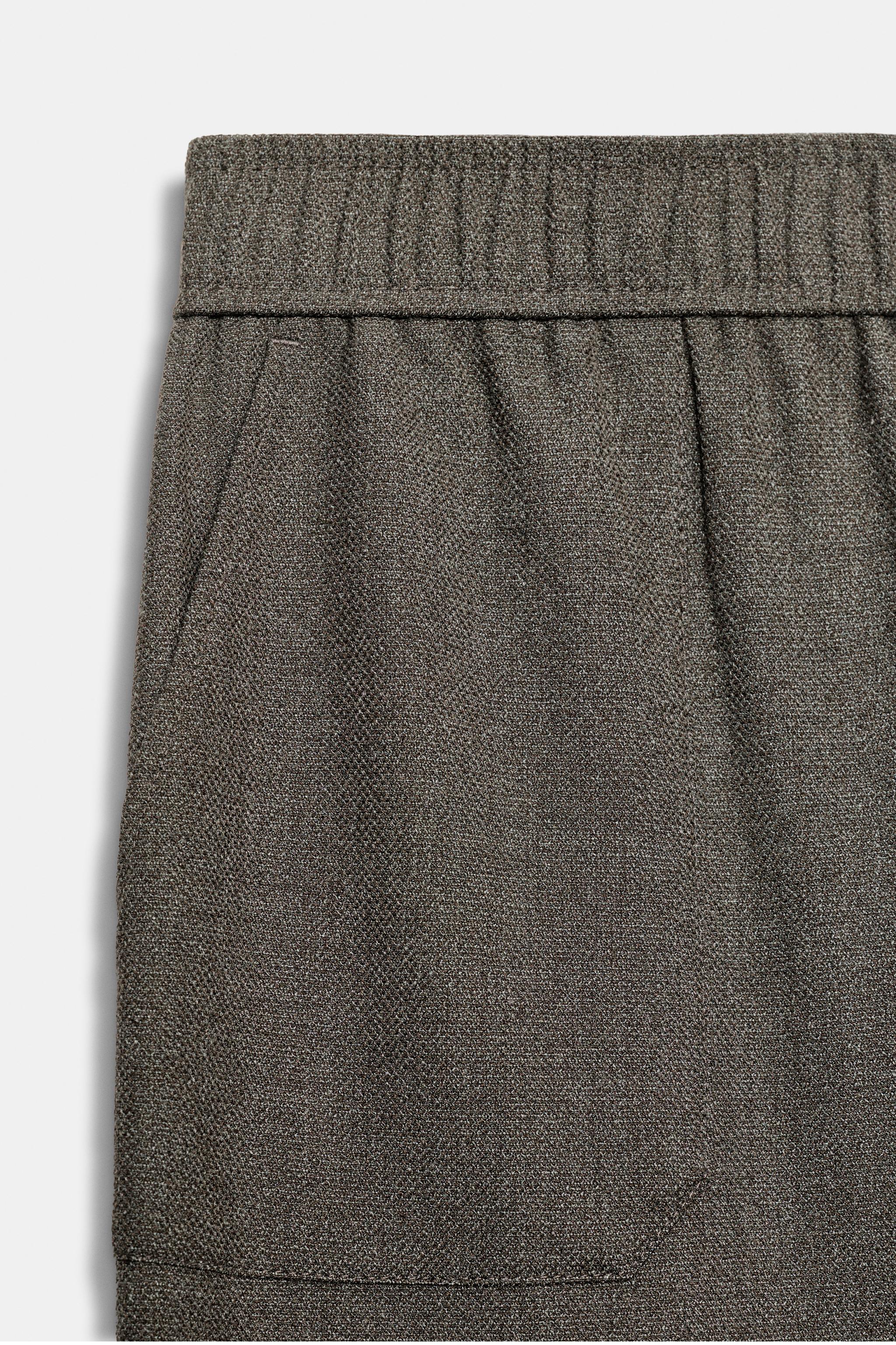 PANTALON À TAILLE ÉLASTIQUE